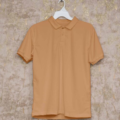 Men's Polo (100% Cotton Airtex) 220 GSM - Lite Orange