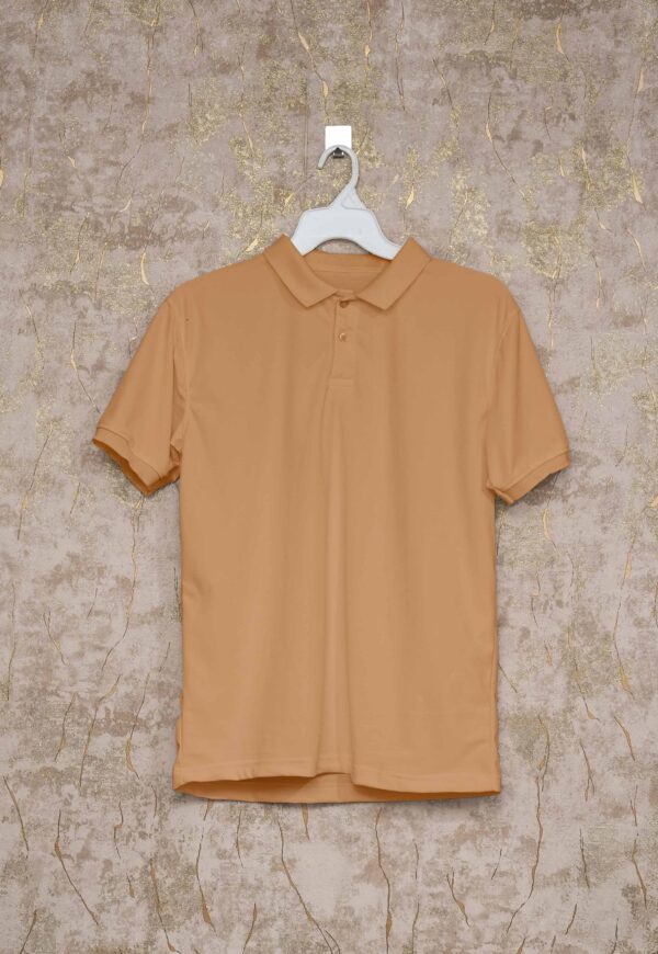 Men's Polo (100% Cotton Airtex) 220 GSM - Lite Orange