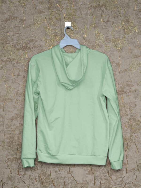 Men’s Hoodie(100% Cotton Fleece) – Pista Green