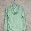 Hoodie With Zip (100% Cotton Fleece)-Pastel Mint