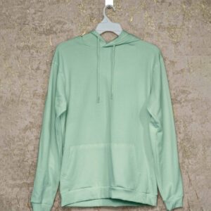 Men’s Hoodie(100% Cotton Fleece) – Pista Green