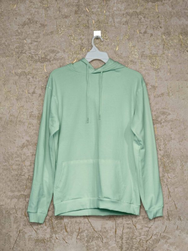 Men’s Hoodie(100% Cotton Fleece) – Pista Green