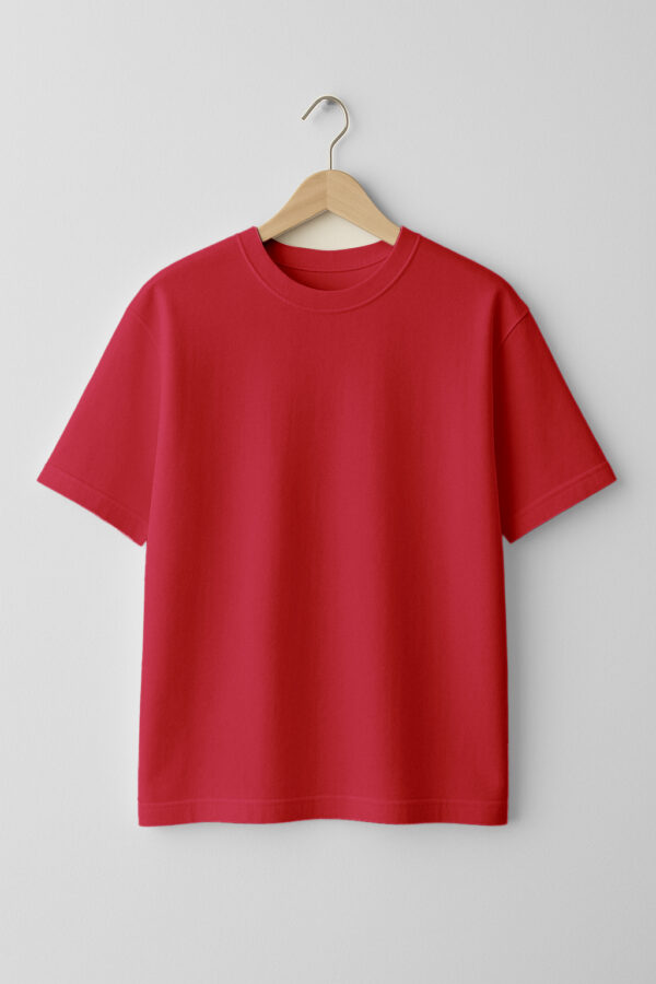 Oversizesed(OE Single Jersey) – Red