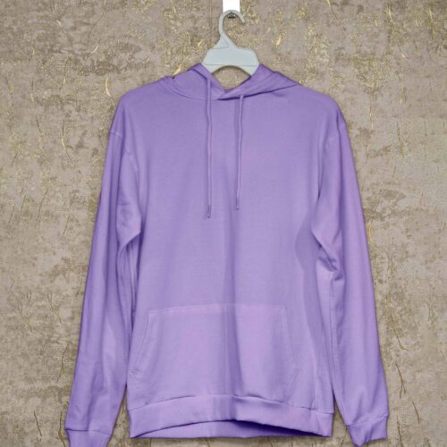 Men’s Hoodie(100% Cotton Fleece) – Levender