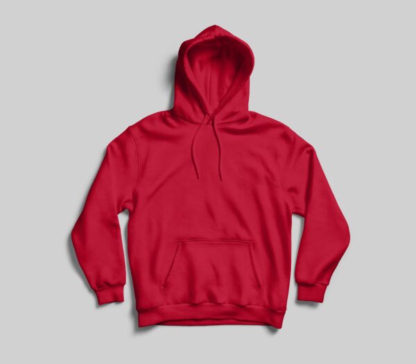 Kid - Hoodie(Super Soft Fleece) -  Red