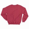 Womens Sweatshirt – 100% Cotton French Terry – 240 GSM –Red