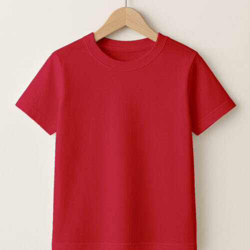Kid - Round Neck - Red