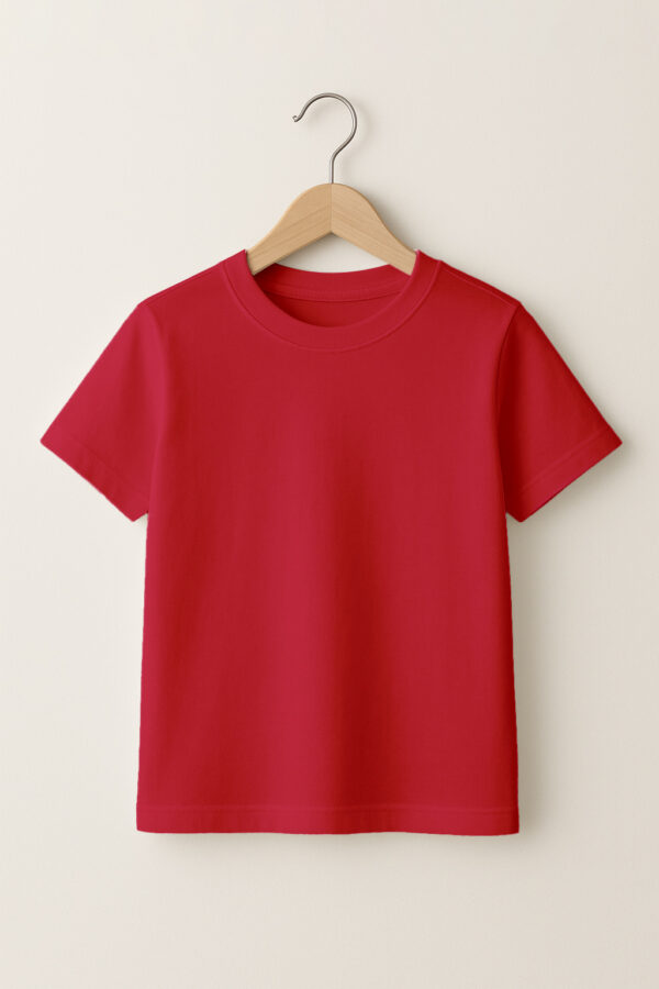 Kid - Round Neck - Red