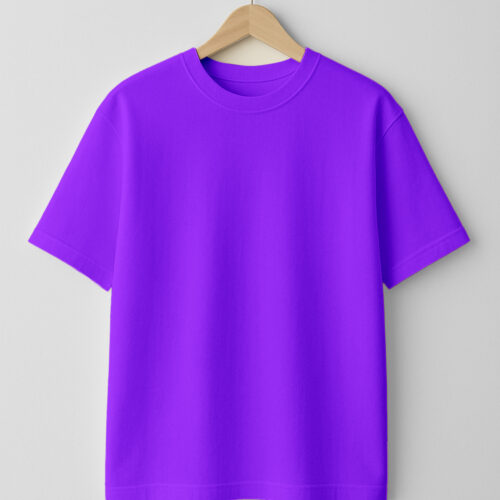 Women's Oversizesed(OE French Terry)- Violet