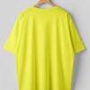 Drop Shoulder(100% Cotton Single Jersey) - Yellow