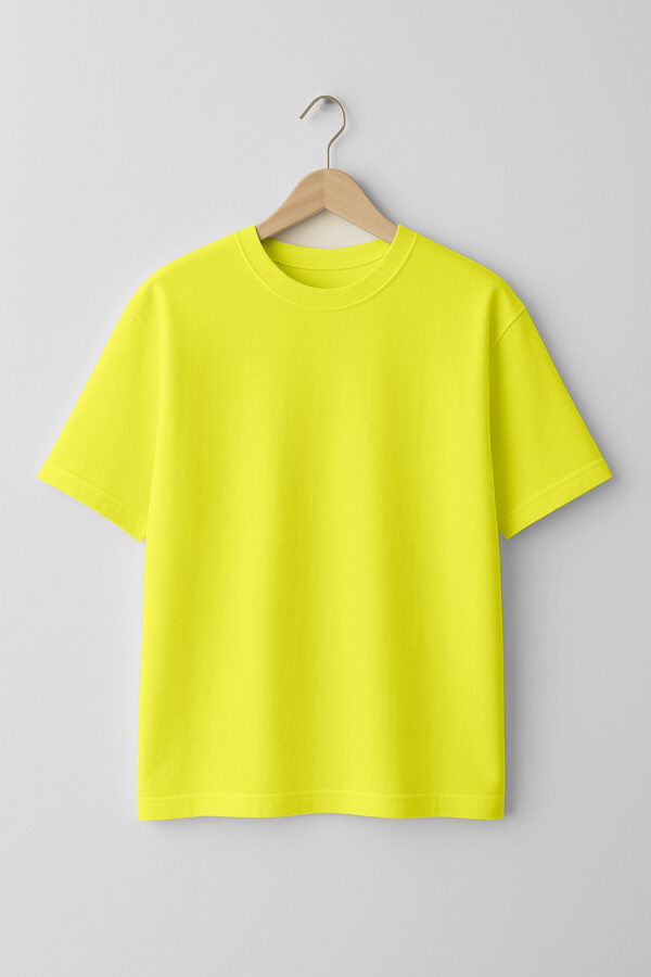 Women's  Oversizesed –Lemon Yellow