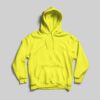 Kid - Hoodie(Super Soft Fleece) -  Lemon Yellow
