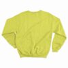 Womens Sweatshirt – 100% Cotton French Terry – 240 GSM – Lime Yellow