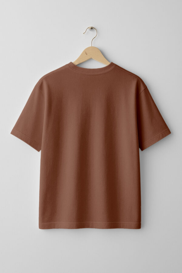 Oversizesed(100% Single Jersey) –Brown