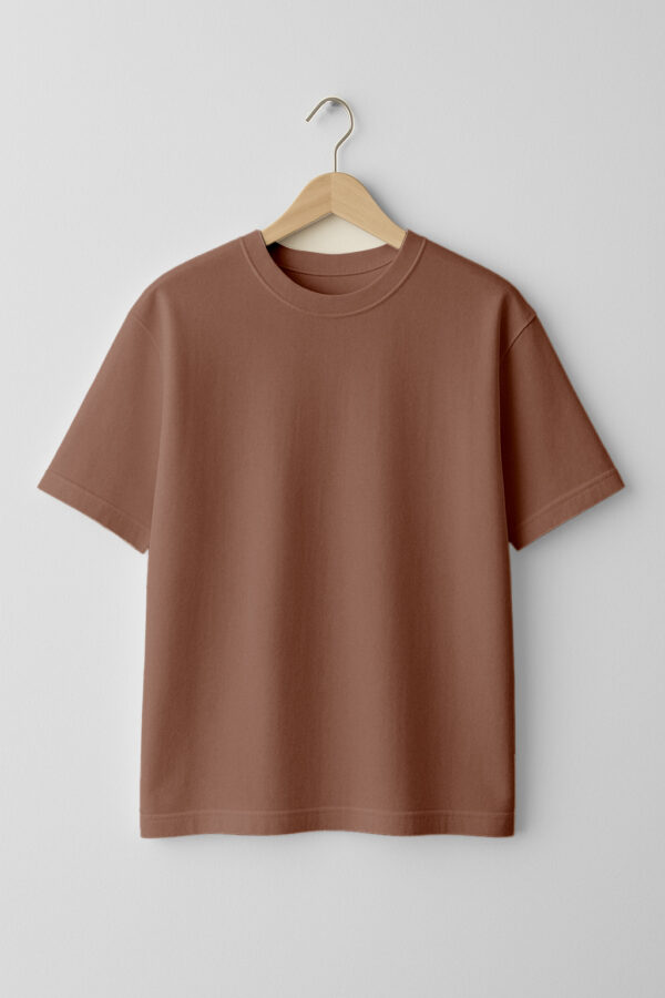 Oversizesed(OE Single Jersey) –Brown