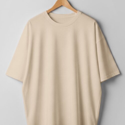 Drop Shoulder(100% Cotton Single Jersey) - Sandal