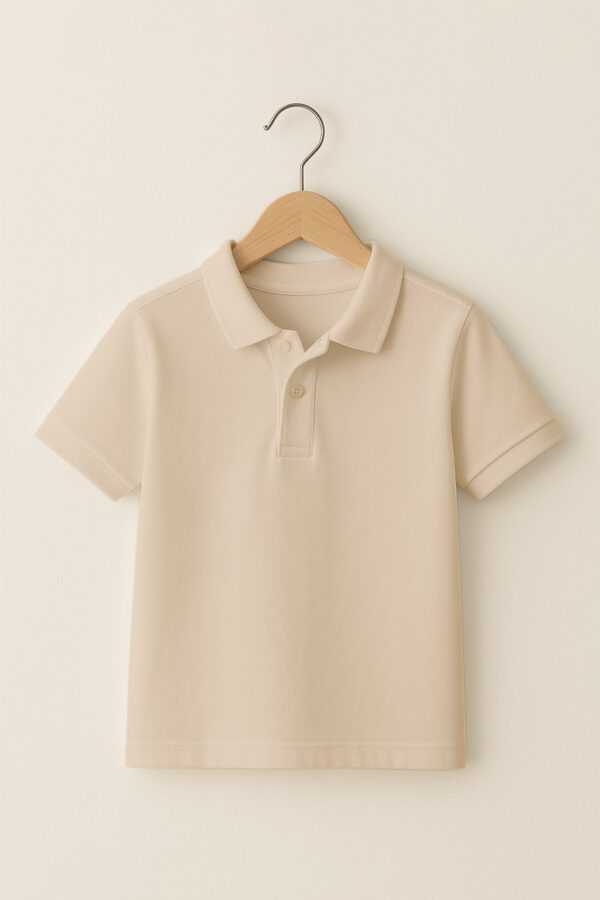 18-Polo_-_Kids_-_skin Kids (100% Cotton Airtex) – Skin