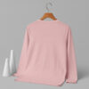 V Neck Full Sleeve(OE Single Jersey) – Baby Pink