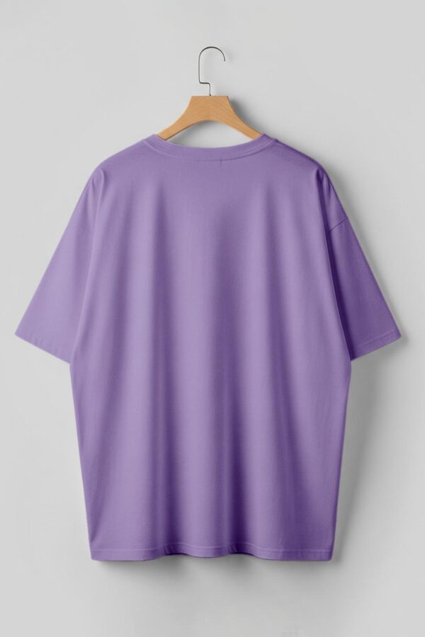 Drop Shoulder(Cotton French Terry) - Lavender
