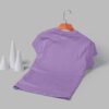 Round Neck(100% Cotton Single Jersey)- Lavender