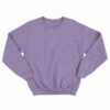 Womens Sweatshirt – 100% Cotton French Terry – 240 GSM – Lavender