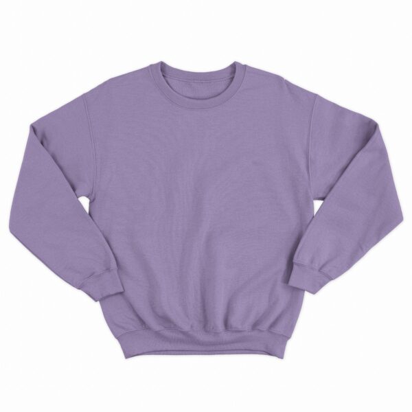 Womens Sweatshirt – 100% Cotton French Terry – 240 GSM – Lavender