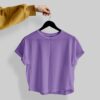 Crop Tees(100% Cotton French Terry) – Levander