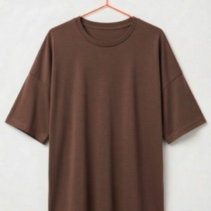 Oversizesed(100% Single Jersey) –Brown