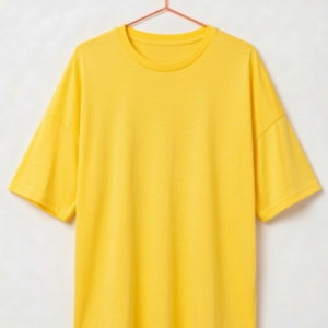 Oversizesed(100% Single Jersey) –Lemon Yellow