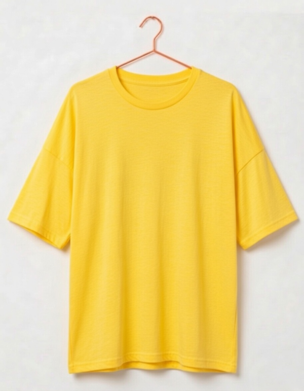 Oversizesed(100% Single Jersey) –Lemon Yellow