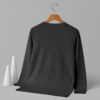 V Neck Full Sleeve (100% Cotton Single Jersey) – Black