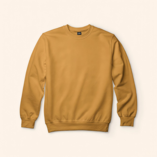 8MbOg Women's Sweatshirt – OE French Terry – 240 GSM – Gold Orange