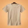 V Neck(100% Cotton Single Jersey) - Sandal