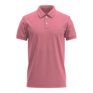 Men's Polo T-Shirt (Mars Fabric) - Baby Pink