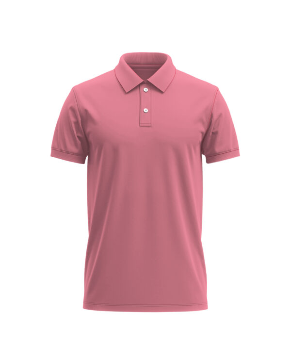 Men's Polo T-Shirt (Mars Fabric) - Baby Pink