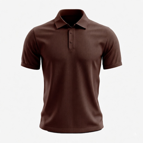 Men’s Polo (OE Airtex) 220 GSM – Brown