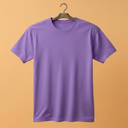 Women's Round Neck(OE  Single Jersey) - Lavender