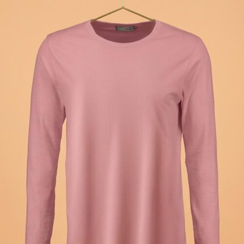 WhatsApp Image 2026-04-02 at 10.55.07 AM Round Neck Full Sleeve(100% Cotton Single Jersey) - Pink