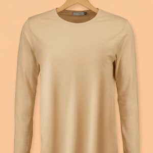 Round Neck Full Sleeve(100% Cotton Single Jersey) - Sandal