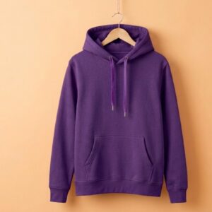 Men’s Hoodie(100% Cotton Fleece) – Levender