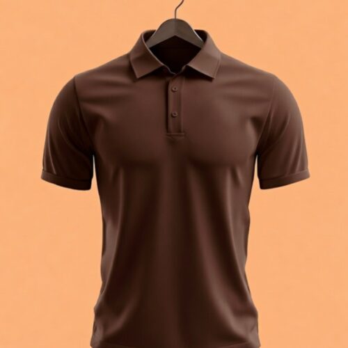 Men's Polo (100% Cotton Airtex) 220 GSM - Brown