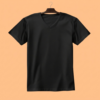 WhatsApp Image 2026-04-06 at 1.25.53 PM (3) Women's V Neck(100% Cotton Single Jersey) – Black