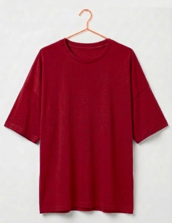 WhatsApp Image 2026-04-06 at 12.13.44 PM Oversizesed(100% Single Jersey) – Red