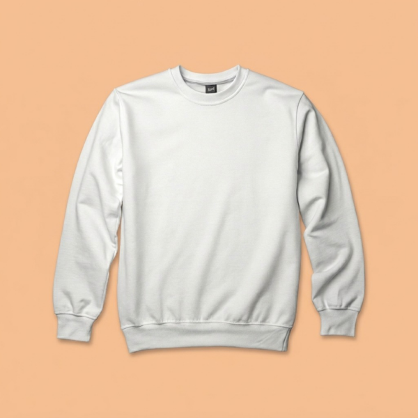 Women's Sweatshirt - OE French Terry -  240 GSM - White
