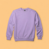 Womens Sweatshirt – 100% Cotton French Terry – 240 GSM – Lavender