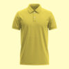 YELLOW - WORK FILE Men's Polo T-Shirt (Mars Fabric) - Yellow