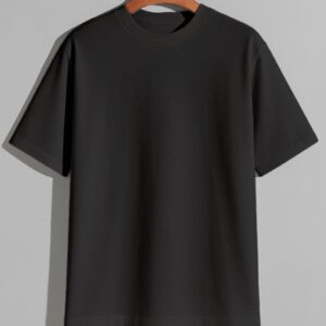 Drop Shoulder(OE Single Jersey) - Black