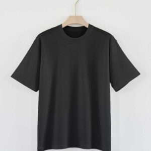 Drop Shoulder(OE French Terry) – Black