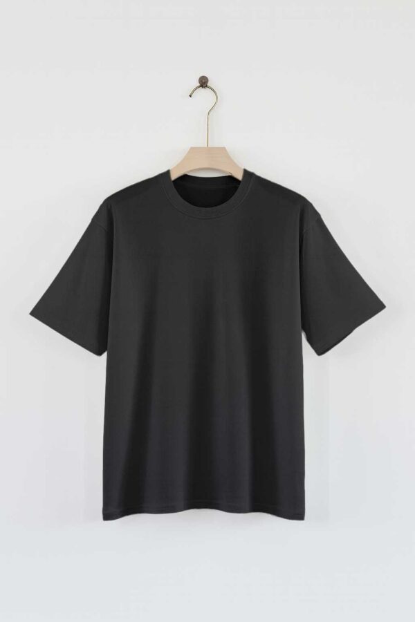 Drop Shoulder(OE French Terry) – Black