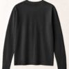 Round Neck Full Sleeve (OE Single Jersey) - Black